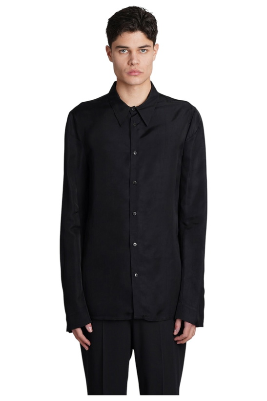 Photo: Sapio N16 Shirt In Black Polyamide Polyester