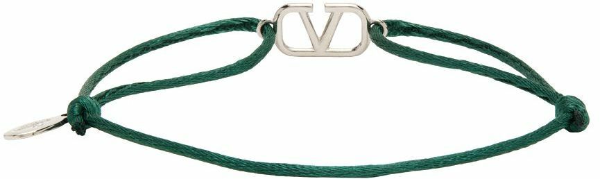 Valentino Garavani Green VLogo Bracelet