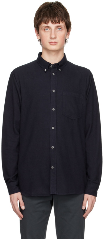 Photo: NORSE PROJECTS Navy Anton Shirt