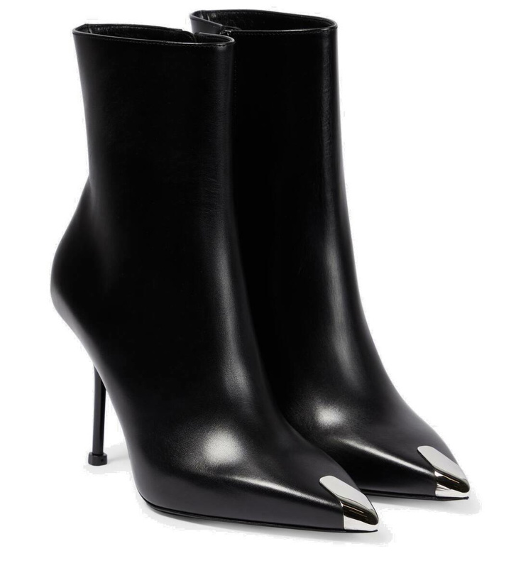 Photo: Alexander McQueen Leather ankle boots