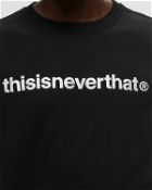 Thisisneverthat T Logo Crewneck Black - Mens - Sweatshirts