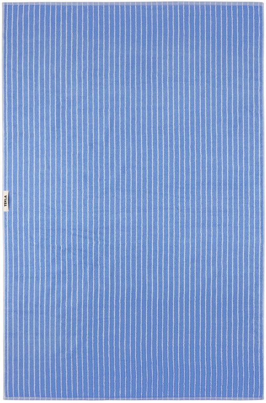 Photo: Tekla Blue Organic Cotton Towel