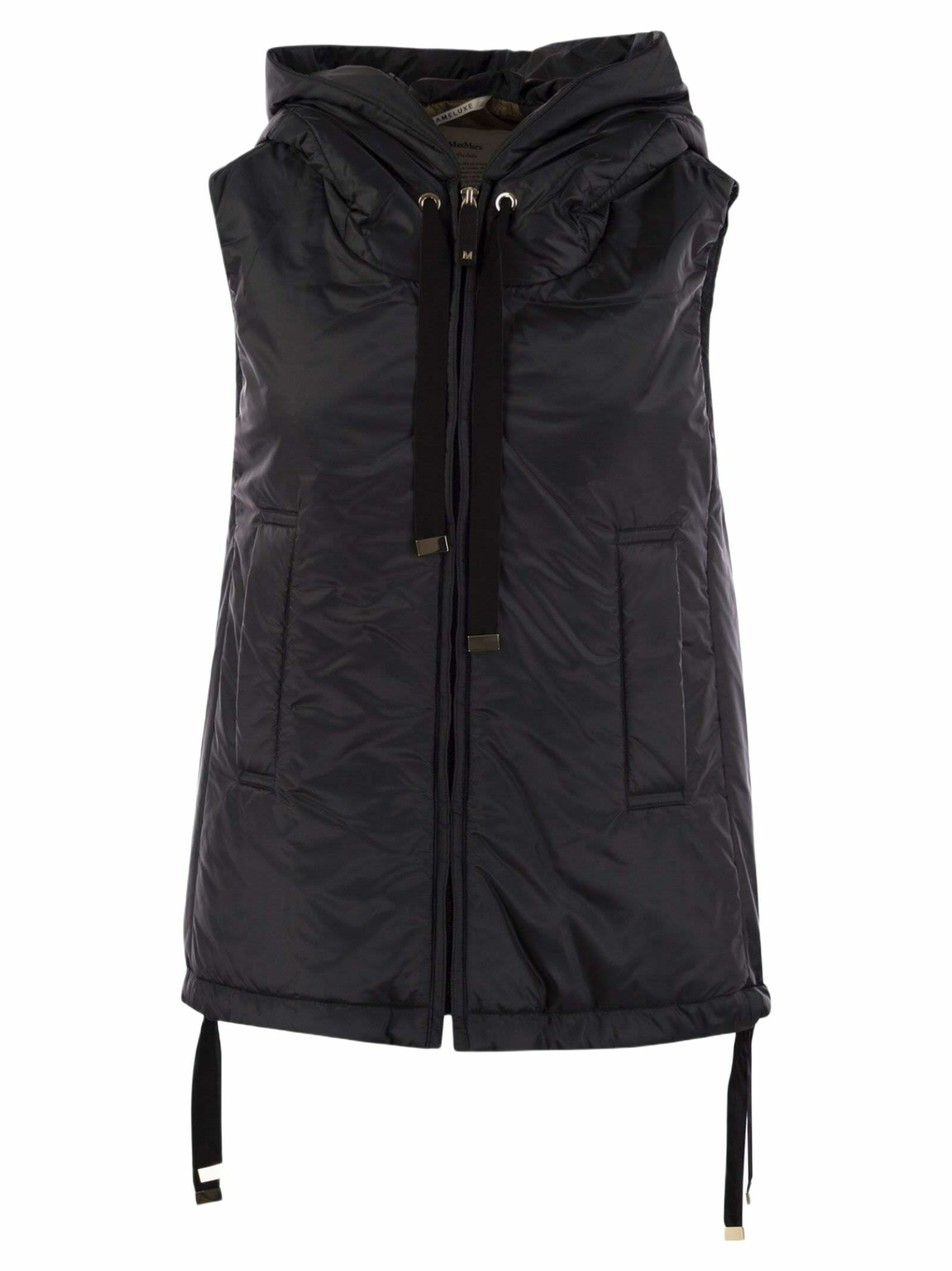 【関税&送料込み】Max Mara 'Kiwi' Vest MAX MARA 'kiwi' jersey vest Black Max Mara