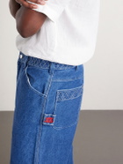 BODE - Knolly Brook Straight-Leg Embroidered Jeans - Blue