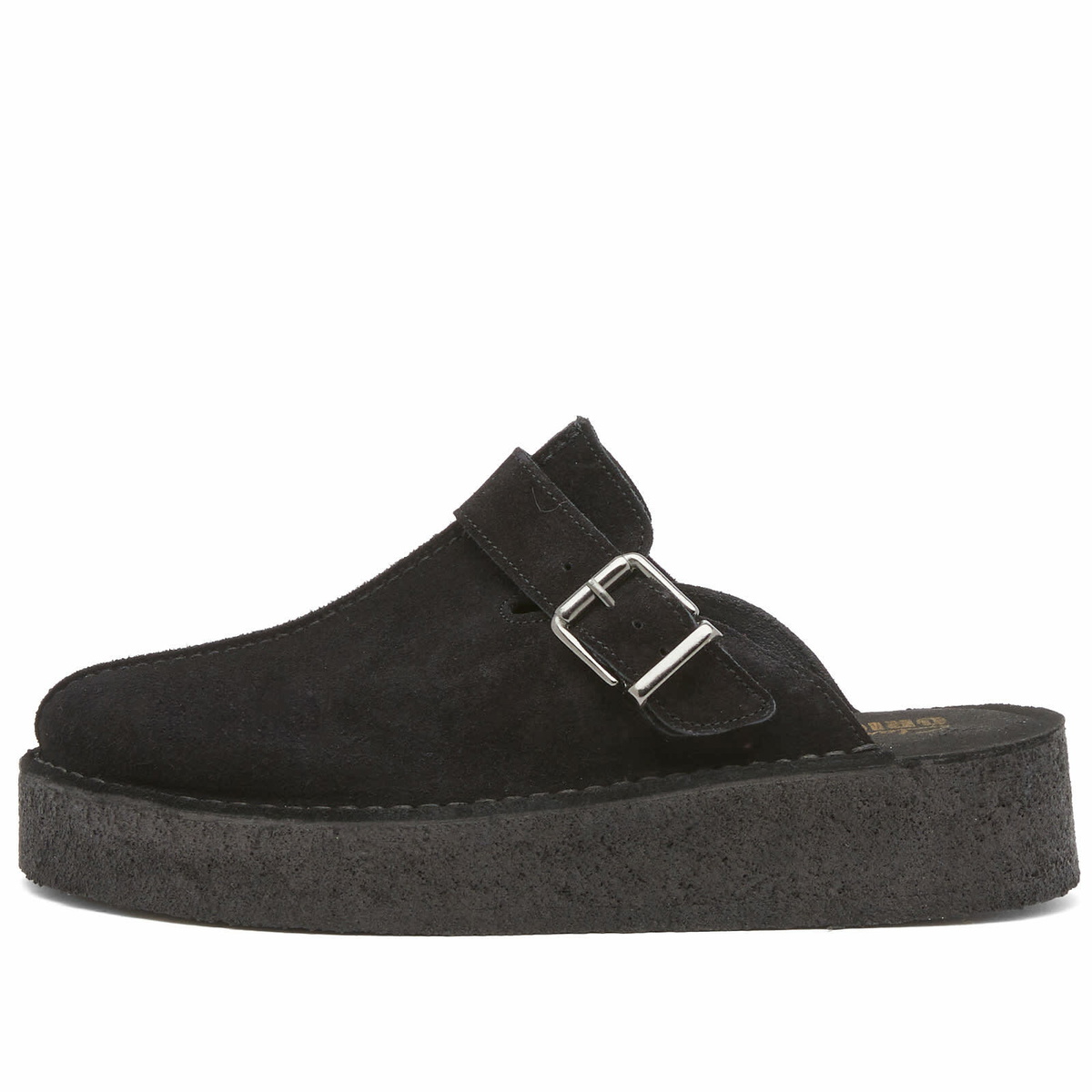 Clarks Originals Women's Trek Wedge Mule Shoes in Black