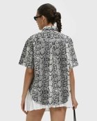 WMNS S/S Snake Camo Shirt
