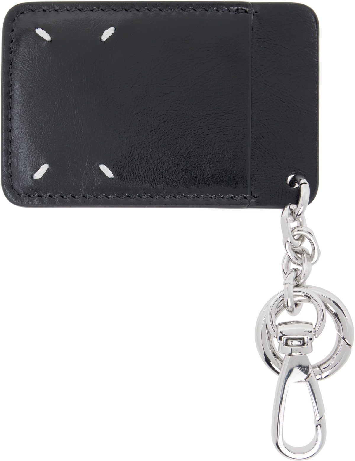 Maison Margiela Black & White Cardholder Keychain Maison Margiela