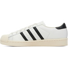 adidas Originals White Superstar Vintage Sneakers