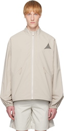 HELIOT EMIL Beige Surtsey Windbreaker Jacket
