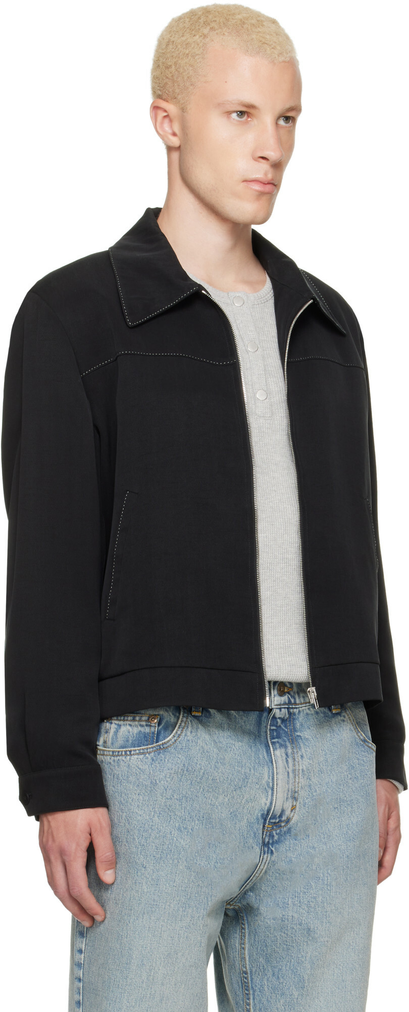 Second/Layer Black Herman Jacket