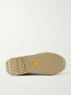 Visvim - FKT Runner Suede-Trimmed Canvas Sneakers - Black