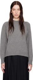UNDERCOVER Gray & White Knit Sweater