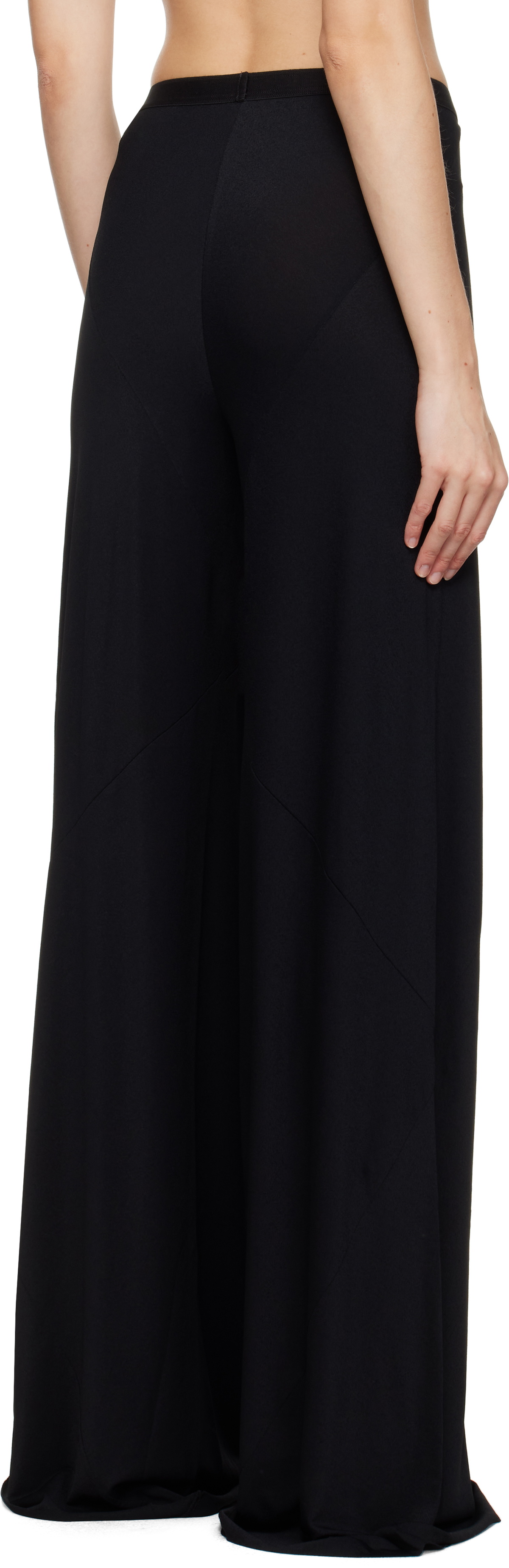 Rick Owens Lilies Black Porterville Farrah Bias Lounge Pants