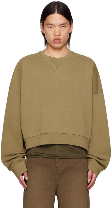 Photo: Entire Studios Beige Box Sweatshirt