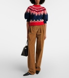 Altuzarra Marty Fair Isle cotton sweater