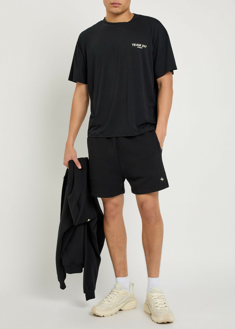Represent Team 247 Cotton Shorts Black