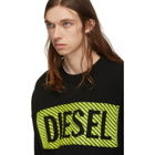 Diesel Black K-Logox-C Sweater