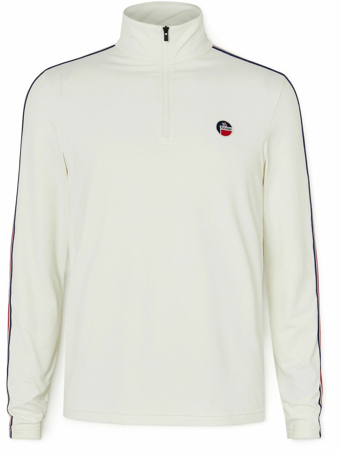 Fusalp - Mario III Stretch-Jersey Half-Zip Base Layer - White