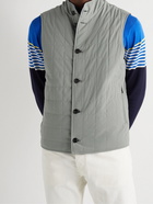 Peter Millar - Spring Soft Reversible Quilted Shell Gilet - Blue