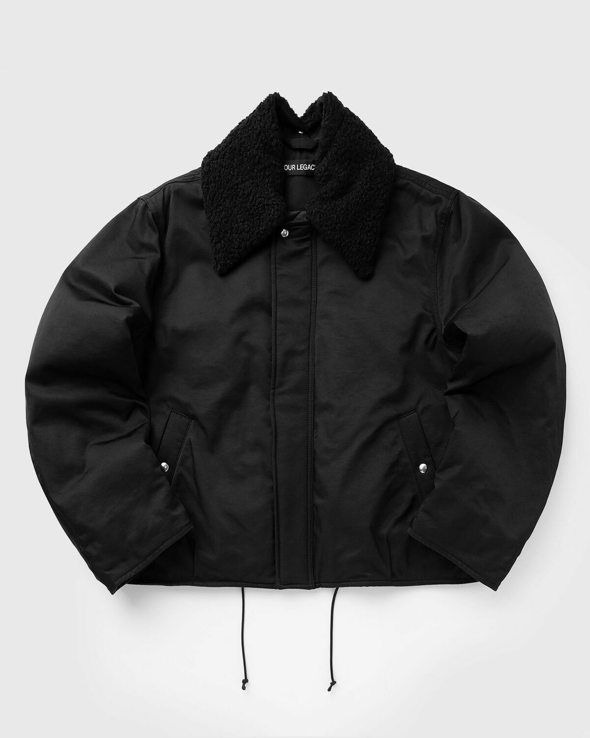 【OUR LEGACY】ACE JACKET Black Nylon 46 Ace Jacket in Black Aero Nylon – SVRN