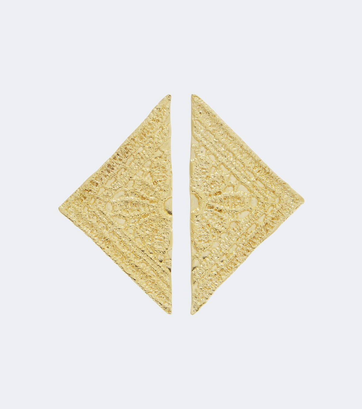 Ysso Triyono 24kt gold-plated earrings