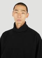 Roll Neck Sweater in Black