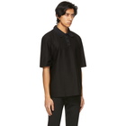 System Black Jersey Polo