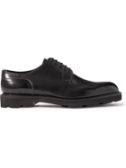 John Lobb - Hardington Polished-Leather Derby Shoes - Black