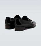 Gucci - Tasseled patent leather loafers