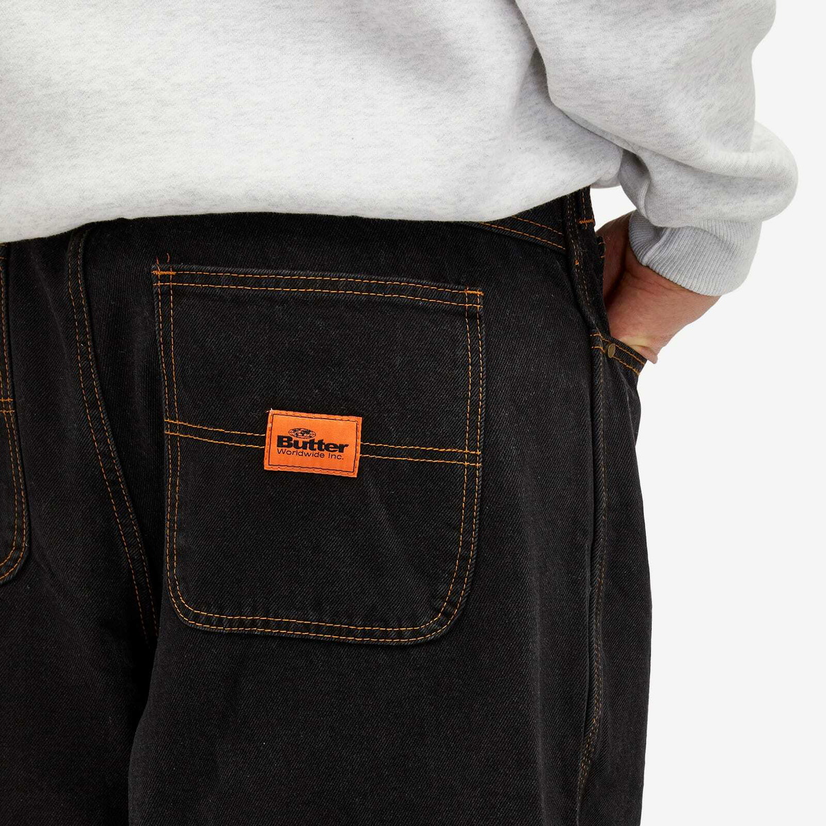 【Butter Goods】Santosuosso デニムウォッシュド ブラック BUTTER GOODS SANTOSUOSSO DENIM - WASHED BLACK - PLA