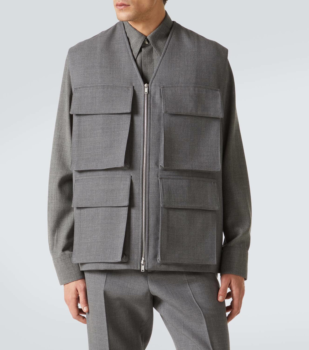 Jil Sander Virgin wool vest Jil Sander