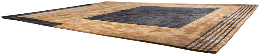 Zouzou Rugs SSENSE Exclusive Brown & Black ZZ-08-003 Rug