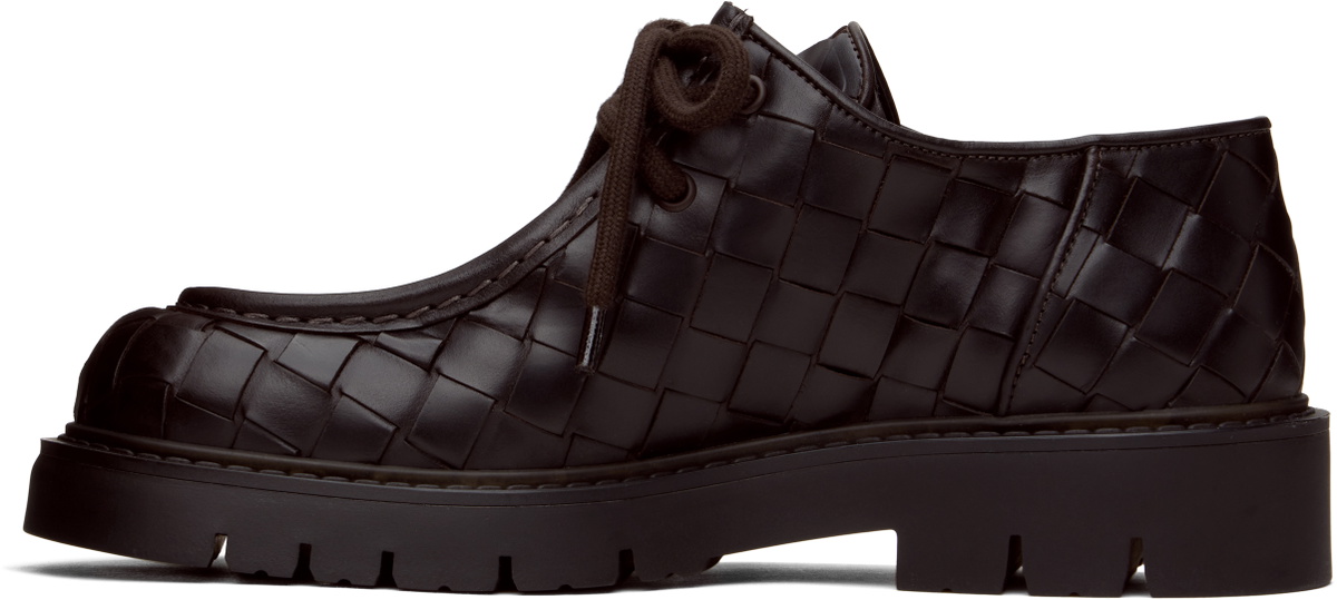 Bottega Veneta Brown Haddock Derbys