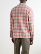 SECOND / LAYER - Checked Cotton-Flannel Shirt - Red
