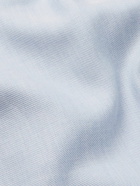 Thom Sweeney - Button-Down Collar Cotton-Twill Shirt - Blue