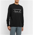 Martine Rose - Logo-Print Cotton-Jersey T-Shirt - Black