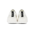 Solid Homme White Leather Low-Top Sneakers