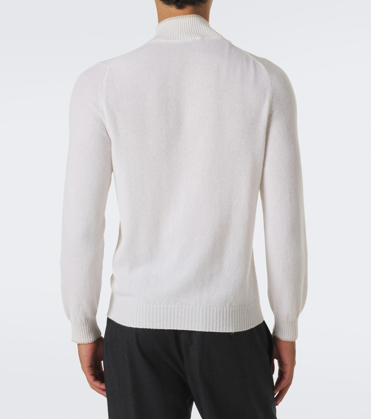 Fedeli Cashmere half-zip sweater
