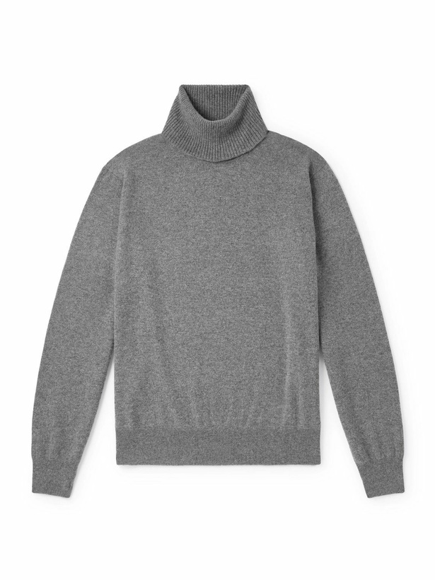 Photo: TOM FORD - Cashmere Rollneck Sweater - Gray