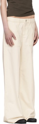 JEANERICA White Guell Trousers
