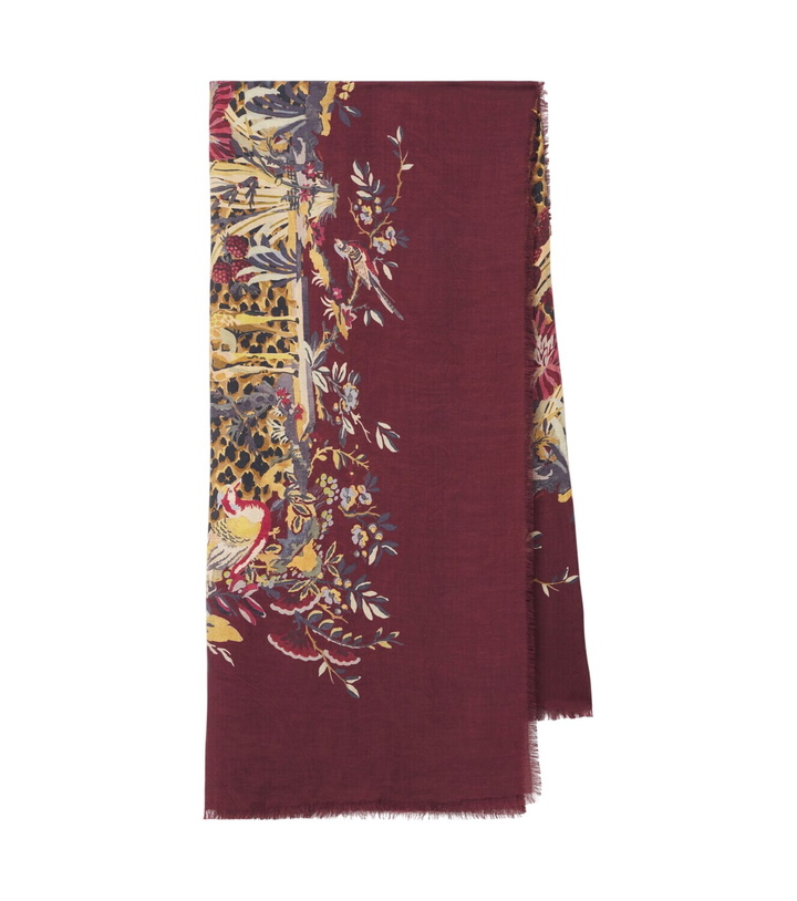 Photo: Etro Printed modal and cashmere scarf