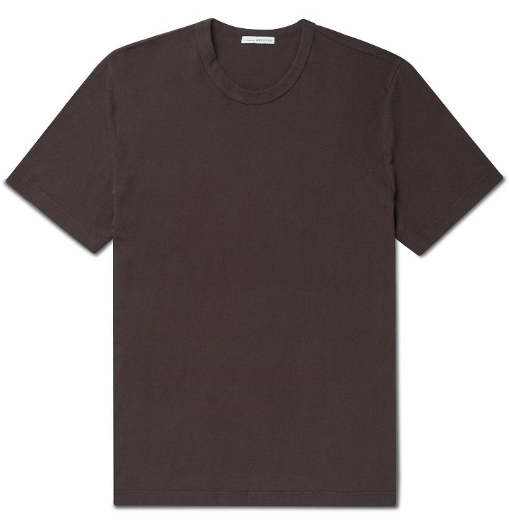 Photo: James Perse - Combed Cotton-Jersey T-Shirt - Purple