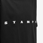 Stampd Men's Strike Logo Relaxed T-Shirt in Black