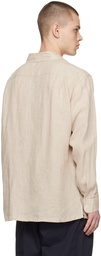 Engineered Garments Beige Classic Shirt