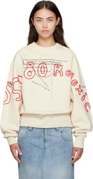Bless Beige Reflexic Multicollection Sweatshirt