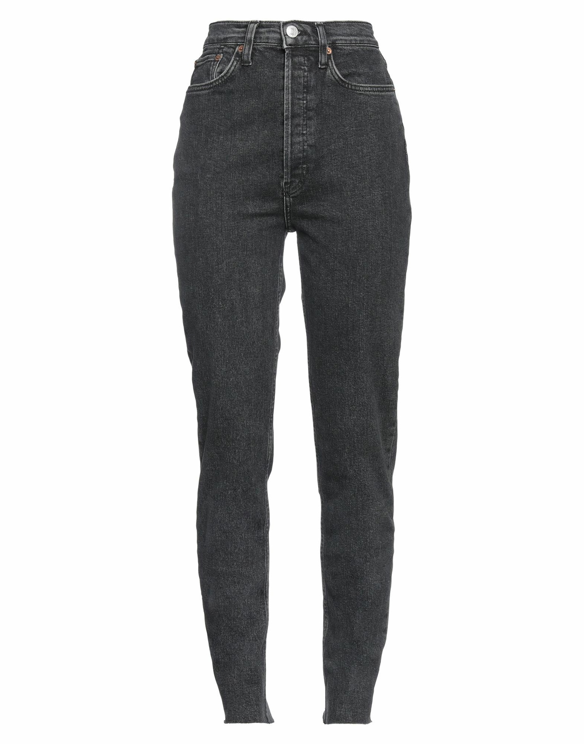 Re/done Womens Jeans Charcoal