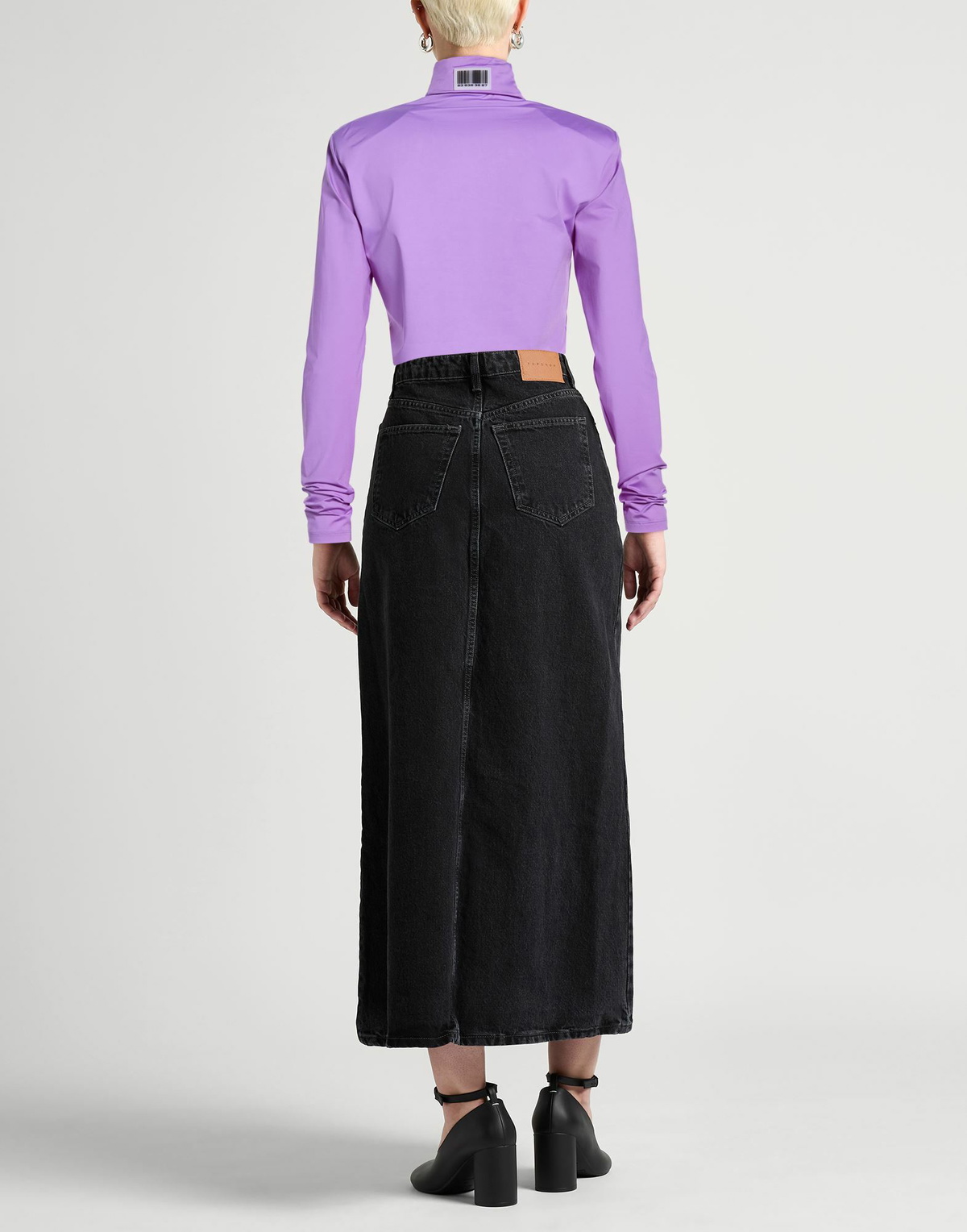Vtmnts Womens T-shirt in Purple