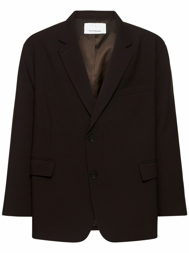 Photo: THE FRANKIE SHOP Beo Midweight Light Stretch Over Blazer