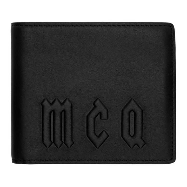 Photo: McQ Alexander McQueen Black Bifold Wallet