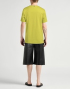 Herno Mens T-shirt Lime in Green
